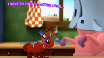 WordWorld - Pig gets a pot stuck in his face (Chef Sheep)