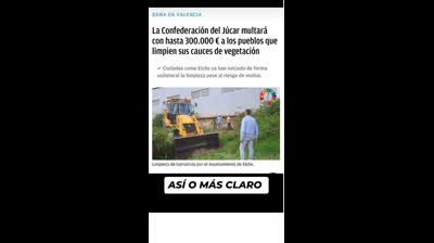 Al igual que no quieren limpiar los bosques para prevenir incendios, ahora tampoco quieren limpiar los cauces de los ríos para evitar las desbordaciones. Agenda 2030