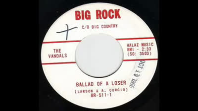 Vandals (1966) - Ballad Of A Loser