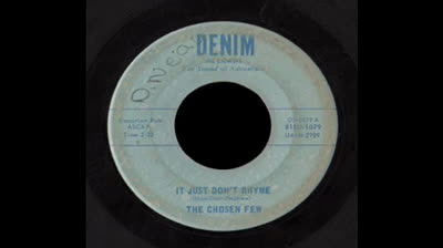 Chosen Few (1967) - It Just Dont Rhyme