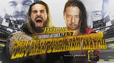 Seth Rollins vs Shinsuke Nakamura