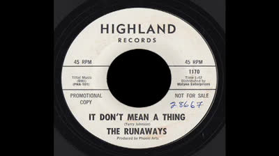Runaways (1966) - It Don't Mean a Thing