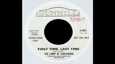 Lamp Of Childhood (1967) - First Time, Last Time