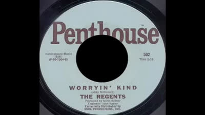 Regents (1966) - Worryin' kind