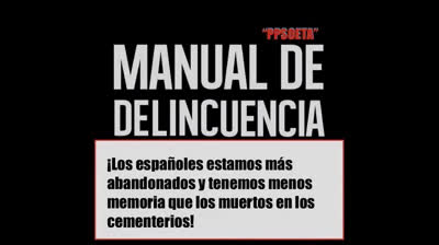 “Con un pueblo tan conformista es normal que lleguen dónde quieren llegar”