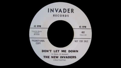 Don't Let Me Down (1965) - New Invaders