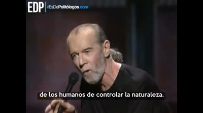 George Carlin "salvar el planeta"