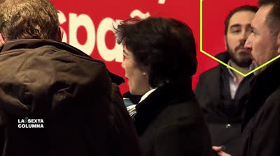 Las imágenes que el PSOE no quiere que veas y que prueban que Víctor de Aldama estuvo dentro de la sede del  PSOE la noche electoral de 2019.