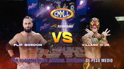 CMLL Super Viernes -Flip Gordon vs Villano III