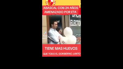 SANTIAGO ABASCAL , ¡CON 24 AÑOS AMENAZADO POR ETA!