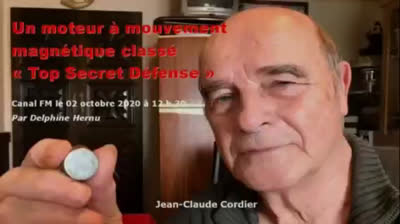 Moteur à mouvement magnètique M3M3 (reportage audio)