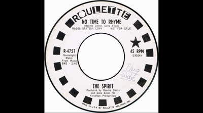 Spirit (1967) - No Time To Rhyme