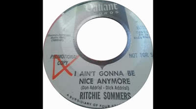 Ritchie Sommers (1965) -- I Ain't Gonna Be Nice Anymore