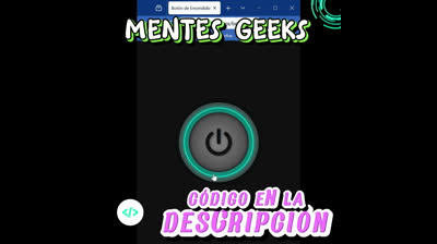 Crea un botón de encendido con efectos increíbles en HTML y CSS