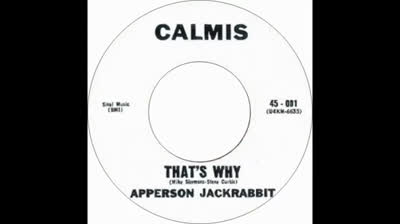 Apperson Jackrabbit (1967) - That's Why