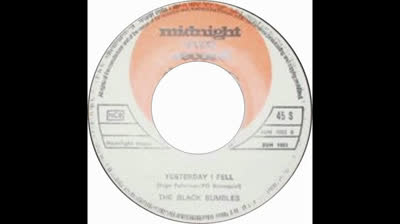 Black Bumbles (1965) - Yesterday I Fell
