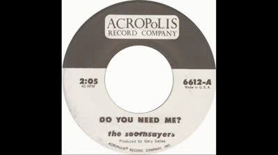 Soothsayers (1966) - Do You Need Me?