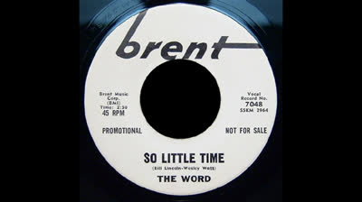 Word (1965) - So Little Time