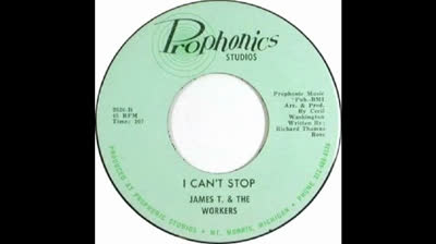 James T. & The Workers (1967) - I Can't Stop