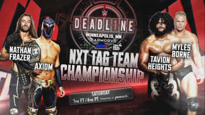 Axiom & Nathan Frazer vs Tavion Heights & Myles Borne (Full Match)