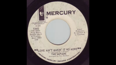 Sapians (1965) - Love Ain't Makin' It No More