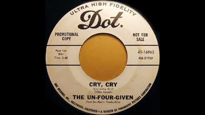 Un-Four-Given (1966) -- Cry, Cry (Cry Little Girl)
