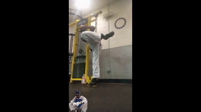 Taekwondo practice 2