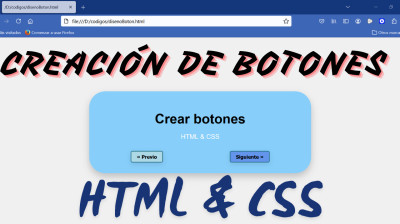 Diseño de botones | HTML & CSS - Web development