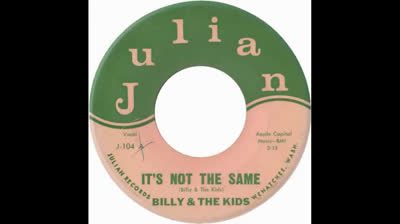 Billy & The Kids (1965) - It's Not The Same