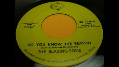 Blazing Sons (1969) - Do You Know The Reason