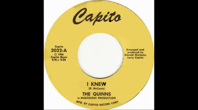 Quinns (1966) - I Knew