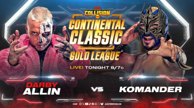 All Elite Wrestling Collision-Darby Allin vs Komander