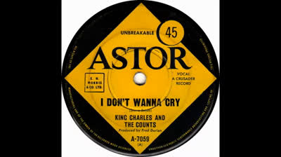 King Charles & Counts (1966) - I Don't Wanna Cry
