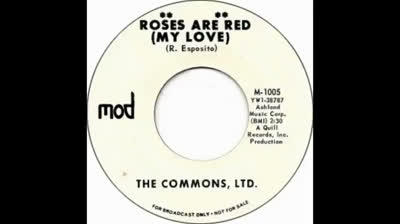 Commons, Ltd. (1966) - Roses Are Red (My Love)
