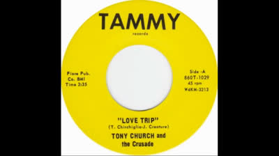 Tony Church And The Crusade (1968) - Love Trip