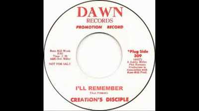 Creation's Disciples (1966) - I'll Remember
