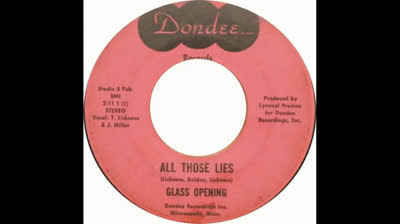Glass Opening (1970) - All Those Lies