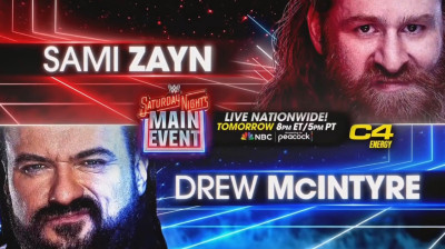 Drew McIntyre vs Sami Zayn