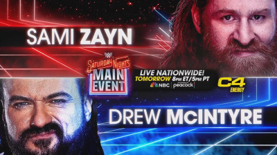Drew McIntyre vs Sami Zayn (Full Match)