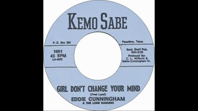 Eddie Cunningham & The Lone Rangers (1968) - Girl Don't Change Your Mind
