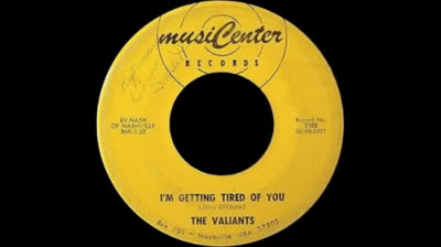 Valiants (1965) - I'm Getting Tired of You