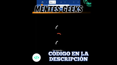 Cómo crear un animado "Cargando" con HTML y CSS