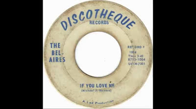 Bel-Aires (1967) - If You Love Me