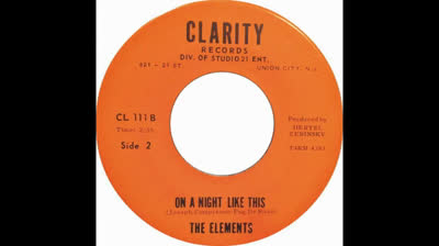 Elements (1966) - On a night like this
