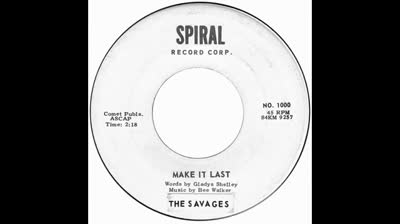 Savages (1965) - Make It Last