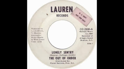 Out of Order (1969) - Lonely Sentry