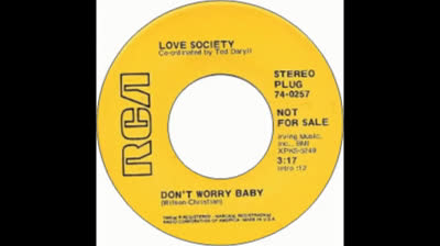 Love Society (1969) - Don't Worry Baby