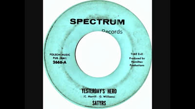 Satyrs (1968) - Yesterday's hero