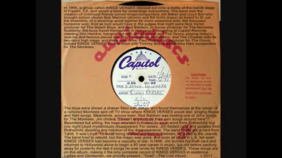 Kings Verses (1966) - I stand nowhere