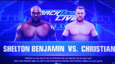 Shelton Benjamin vs Christian (First Match Back)